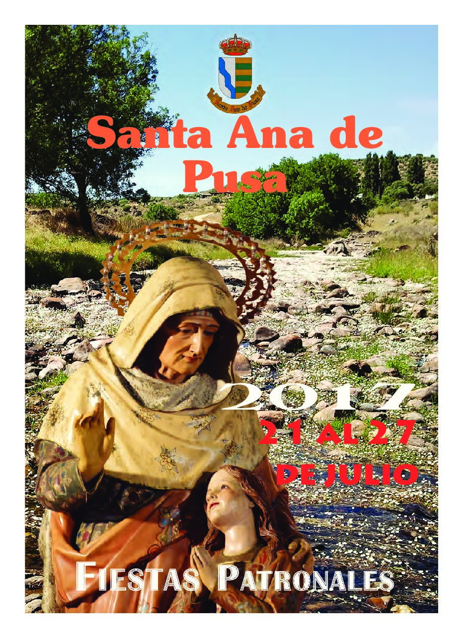 Fiestas patronales en honor a Santa Ana 2017 Santa Ana de Pusa